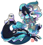#4943 Mythical BB - Arctic Mermaid