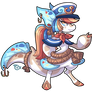 #747 Ocean Fishy - Sailor Couture