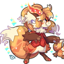 #8785 Mythical BB - Fox Dragon