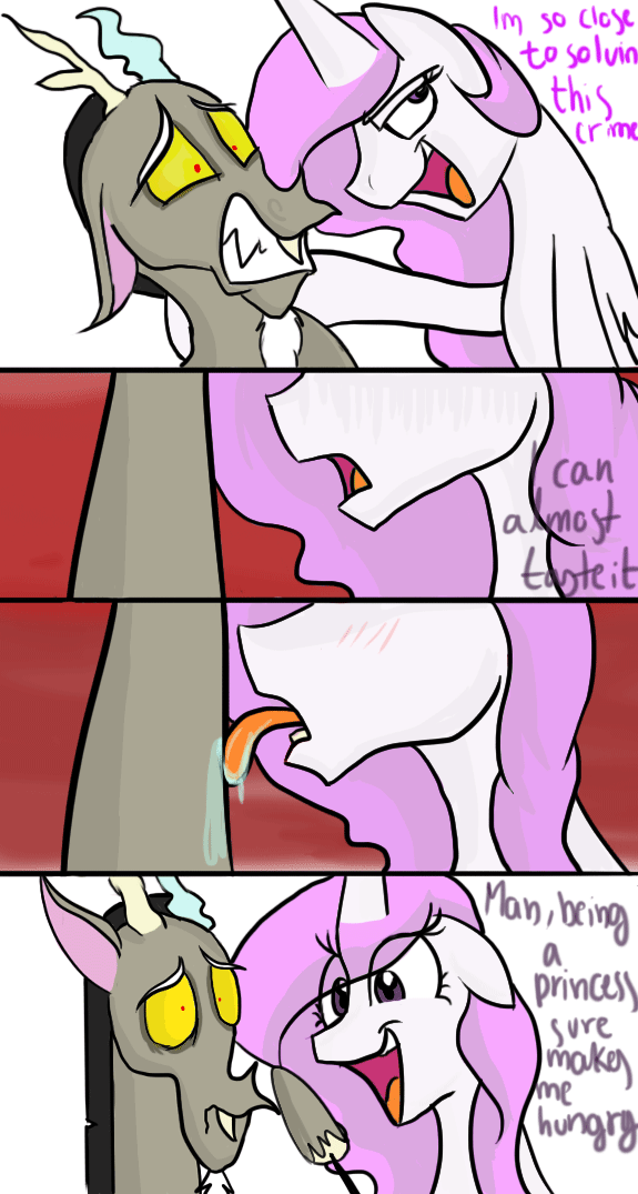 Celestia can taste it...