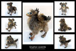 Juvenile Gryphon Doll by WormsandBones
