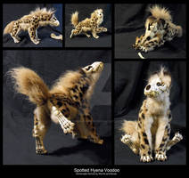 Poseable Spotted Hyena Voodoo