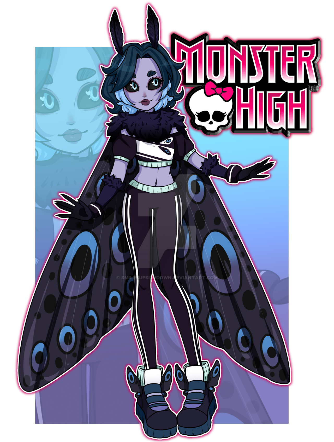 Moth girl top monster high