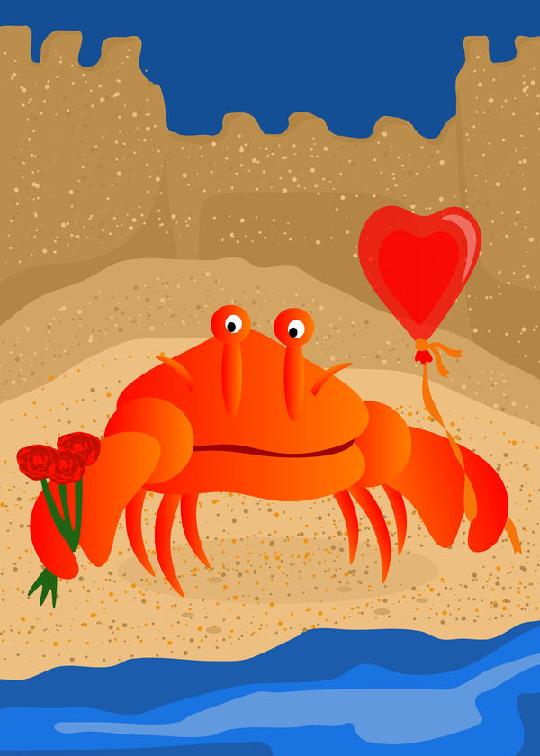 Crabby Suitor Valentines Day