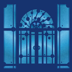 What's behind the blue door?