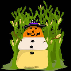 Candy Corn Snowman