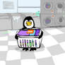 Even Penguins have to do Laundry