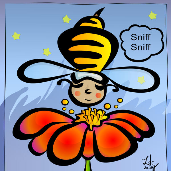 Smell the flowers