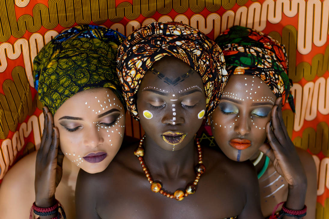 Африканки. Макияж в африканском стиле. Женщины Африки. Красивые африканки. Вечеринка негритянки