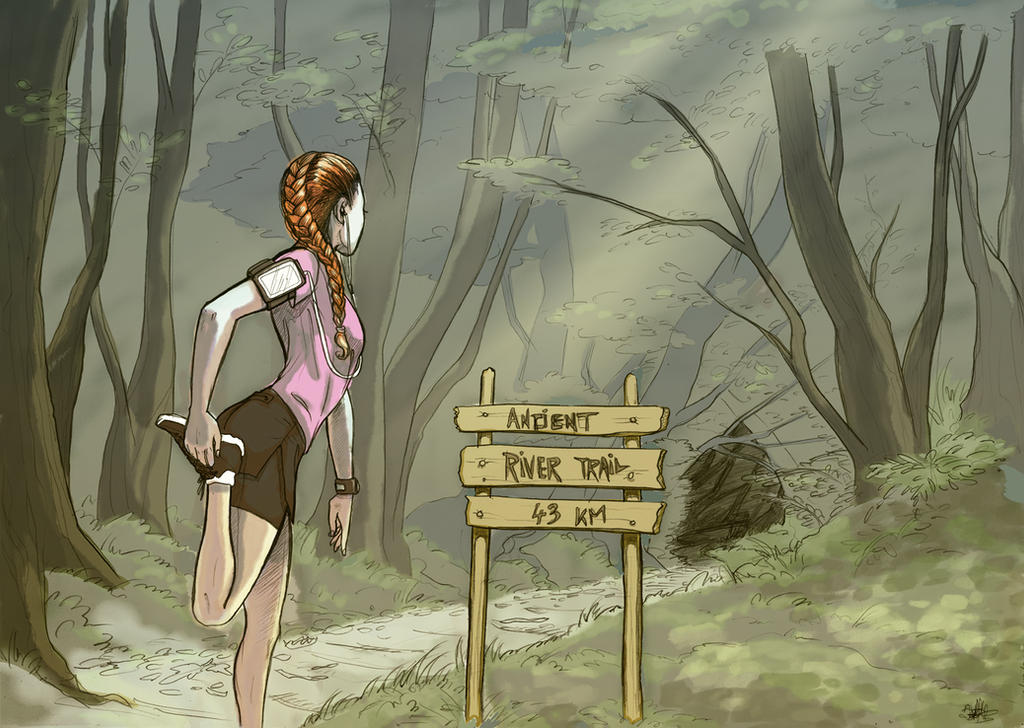Deviantart Front View Running Running adventures 1 01 by FaErika on DeviantArt