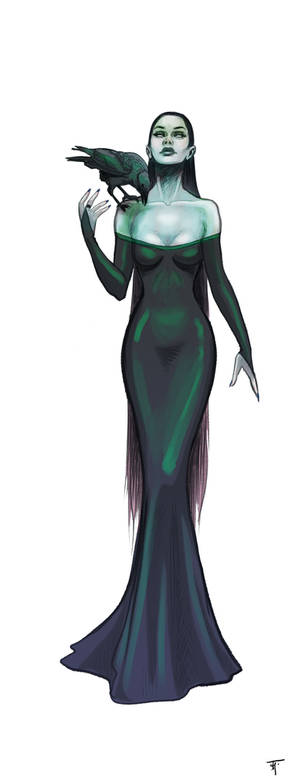 Morticia Addams fanart