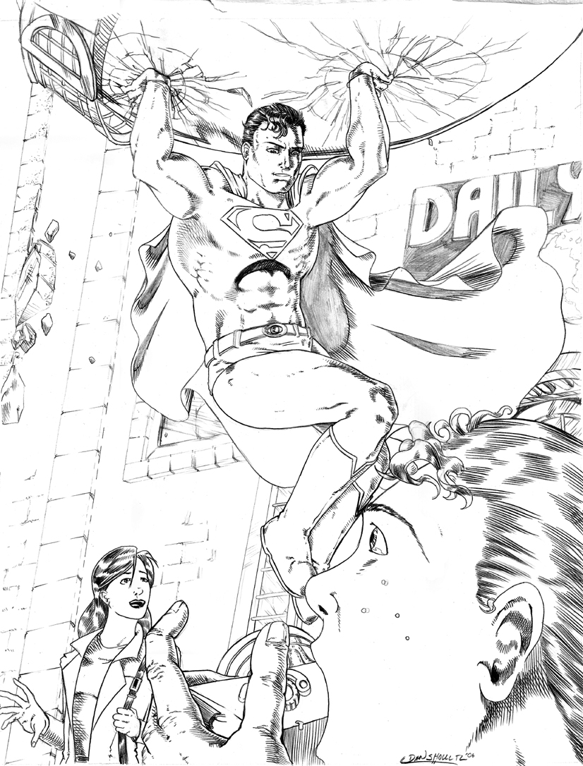 Superman_ 'Atlas'_pencils