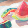 Gouache Watermelon