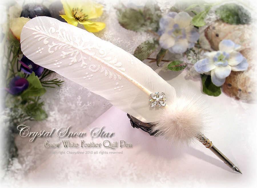 SNOWSTAR Feather Quill Pen