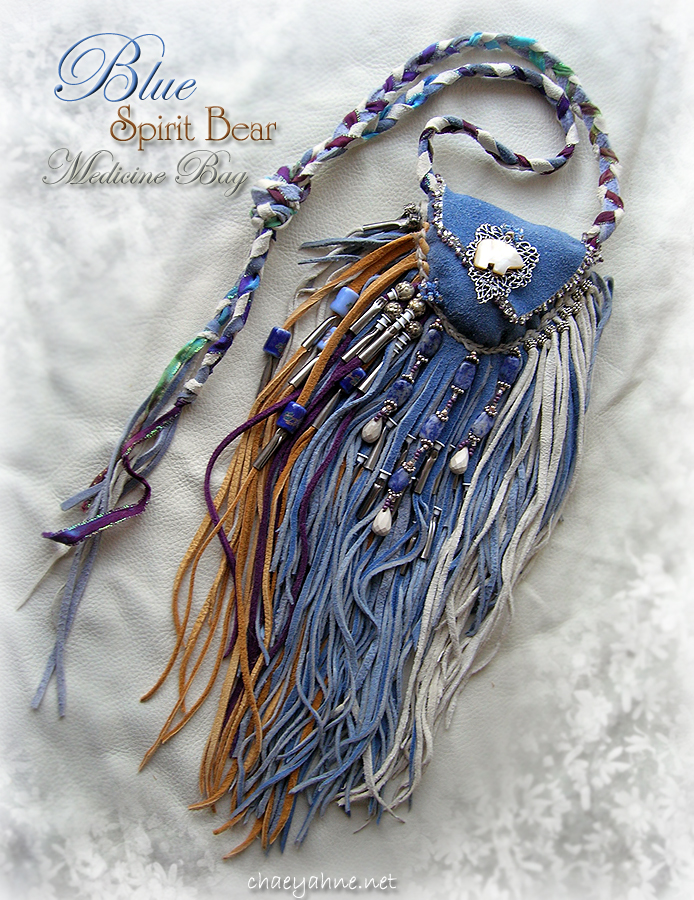 BLUE SPIRIT BEAR Pouch