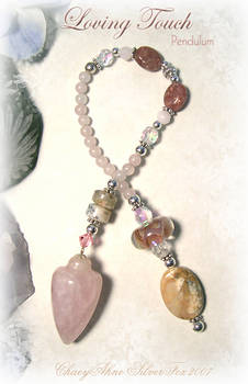 Loving Touch Rose Quartz Pendulum