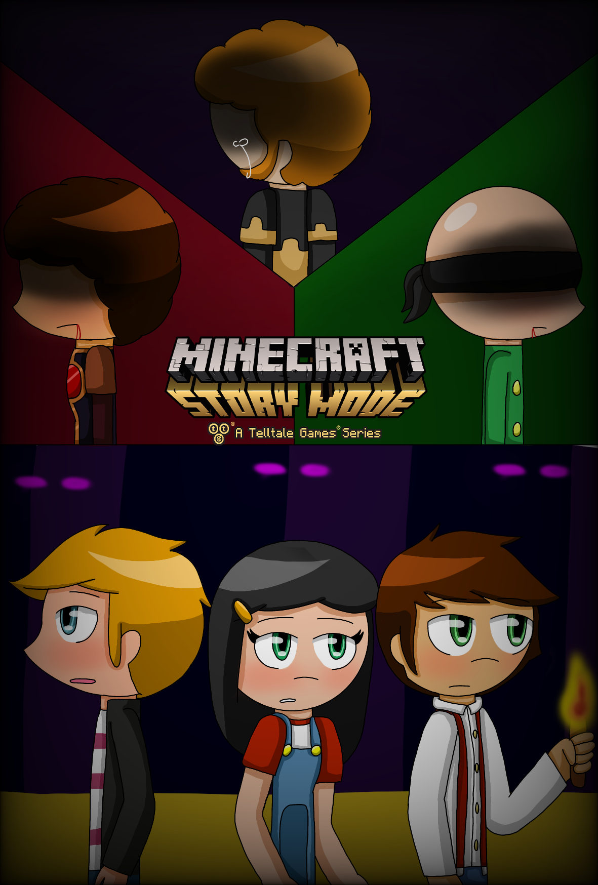 MCSM - season 1 ep 3 (redraw) by FJesseMCSM on DeviantArt