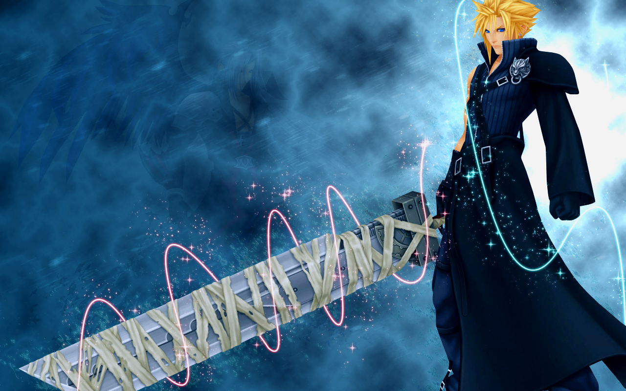 KH Cloud and Sephiroth