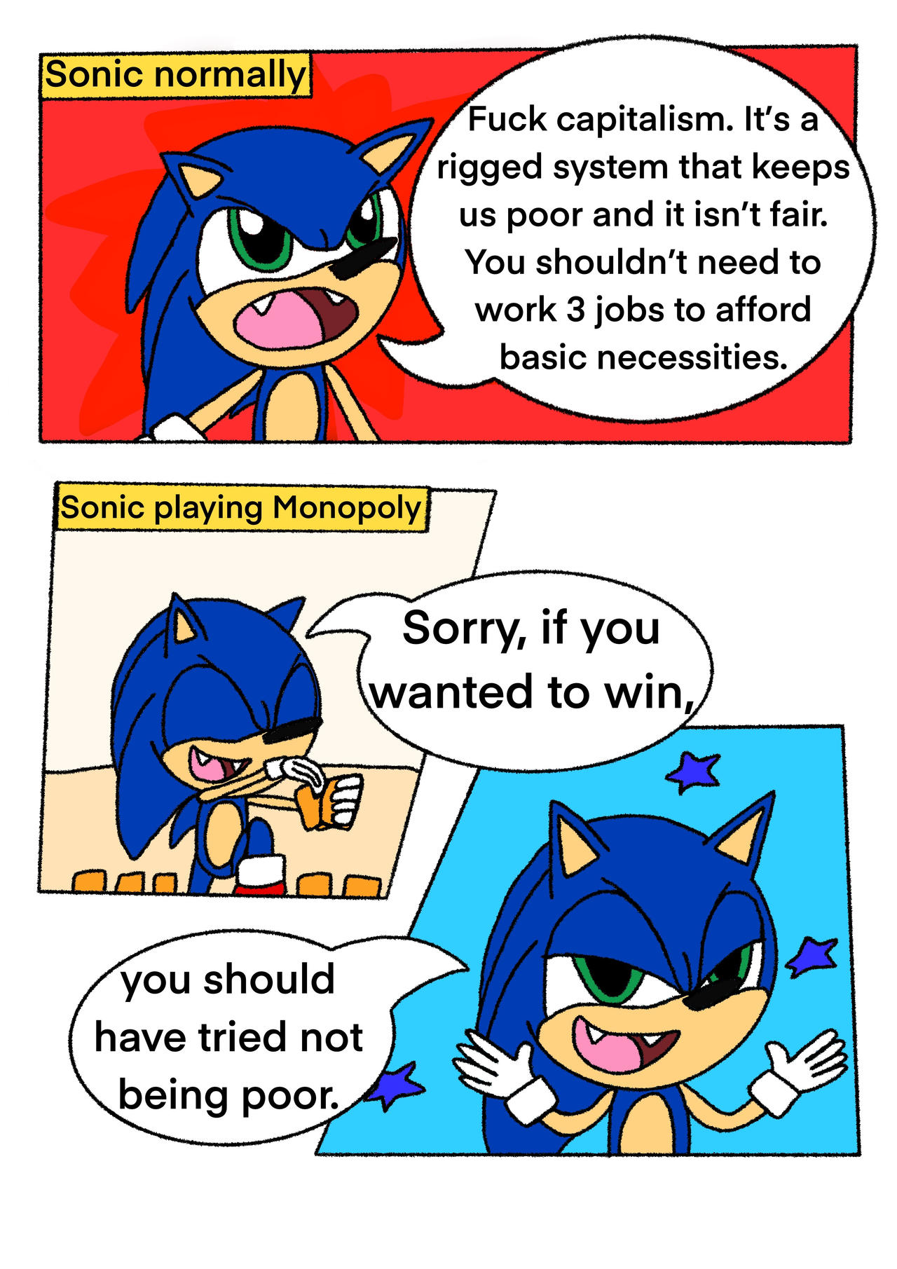 Incorrect Sonic Quotes Comic 3 by PearlStarLight5 on DeviantArt