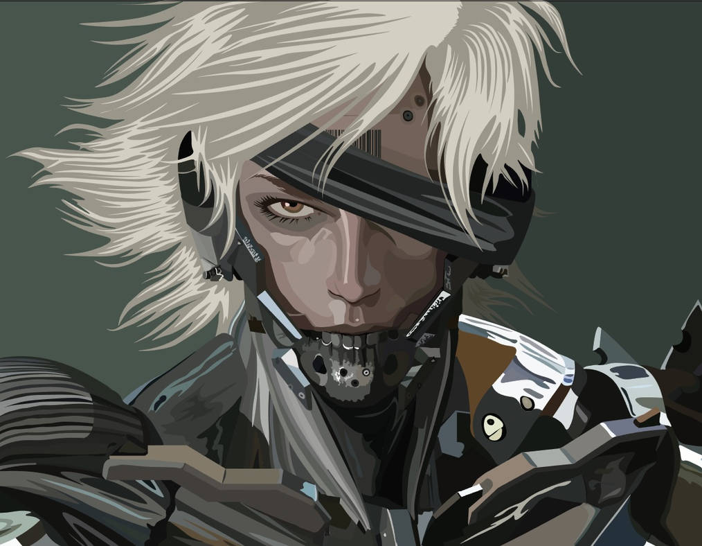 Raiden MGR Vector Art by akanethechinchilla on DeviantArt