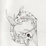 Pisces Koi Tattoo Design