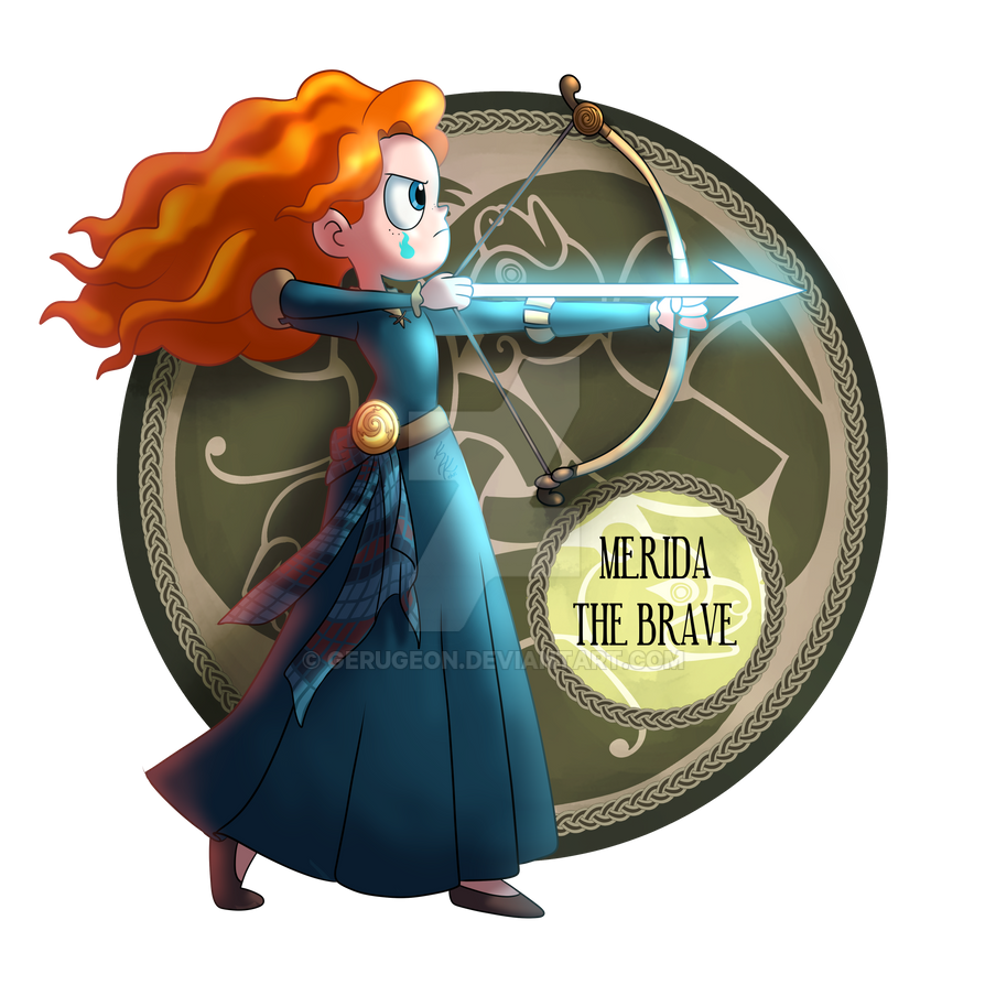 MERIDA, THE BRAVE by gerugeon on DeviantArt