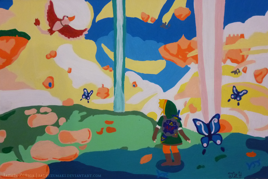 Pintura: The Legend of Zelda - Skyward Sword