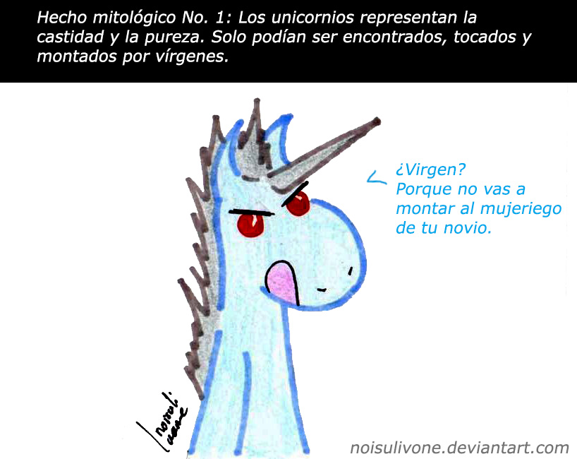 Hecho Mitologico 001_Angry Unicorn