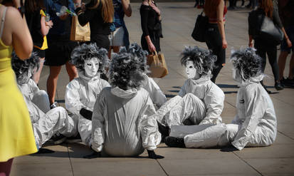 Mascarade a Alexanderplatz