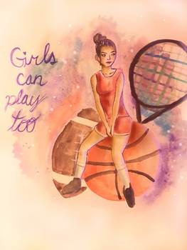 Girls can play too