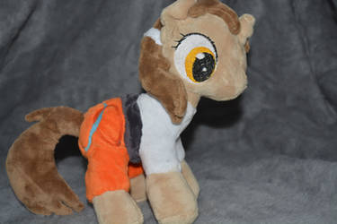 Chell (Portal) MLP plushie