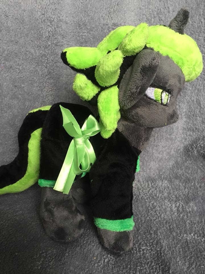 Shadow Scythe Plush (Pony commission)