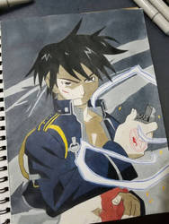 Colonel Roy Mustang from Fullmetal Alchemist