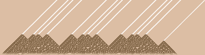 Pyramids of the desert