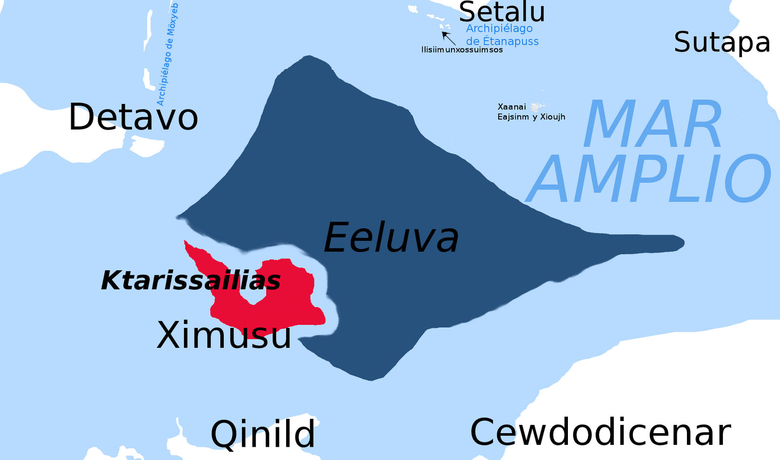 Reino acuatico upandu de Eeluva y Ktarissailias