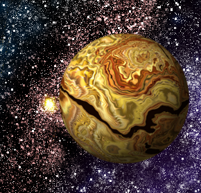 Mini planet: Blackwater