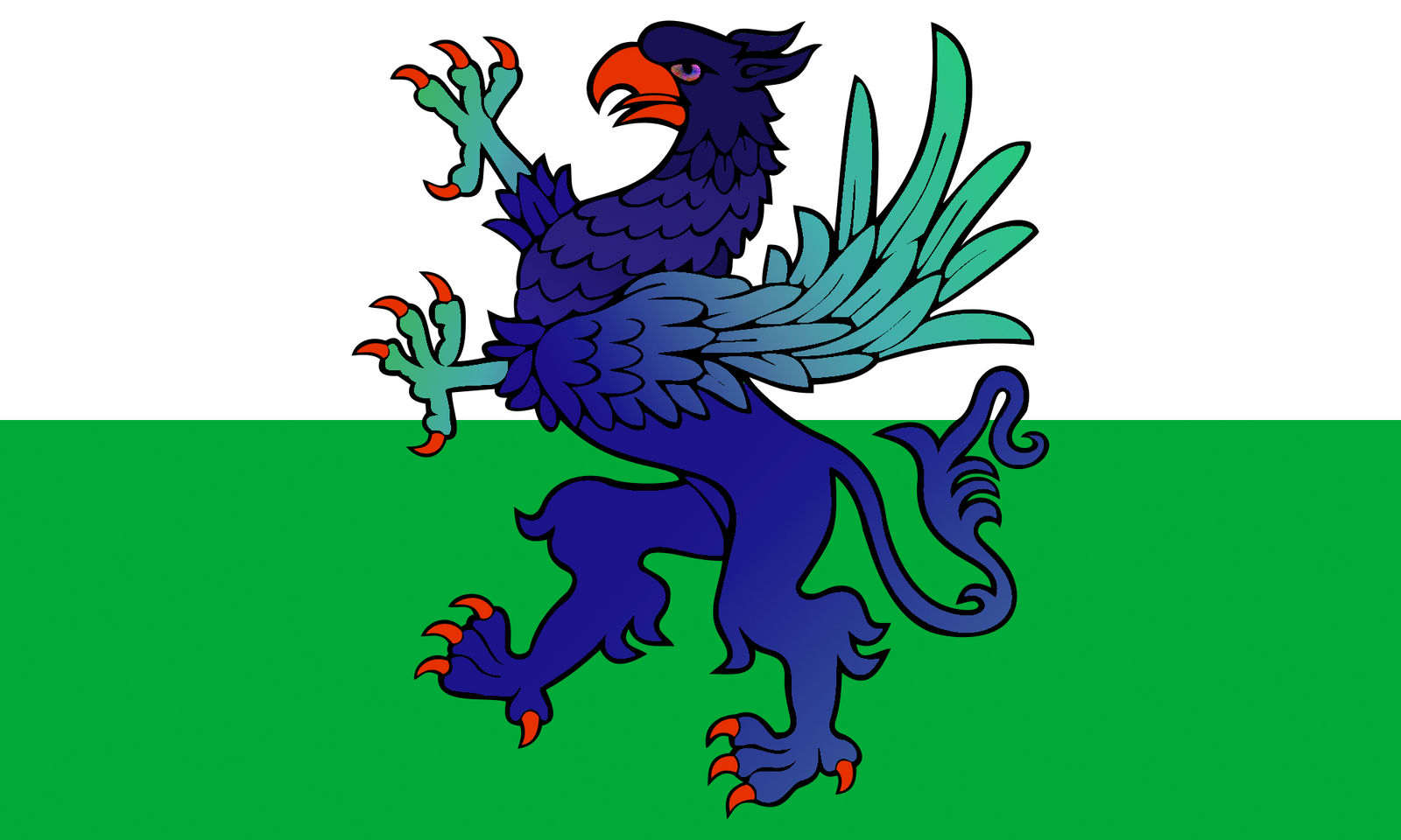 Flag of Griffin-Cymru