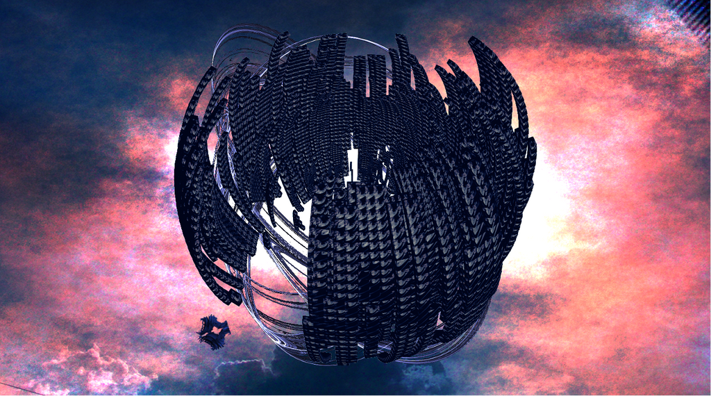 Nave espacial e interplanar dyssiana by Jakeukalane