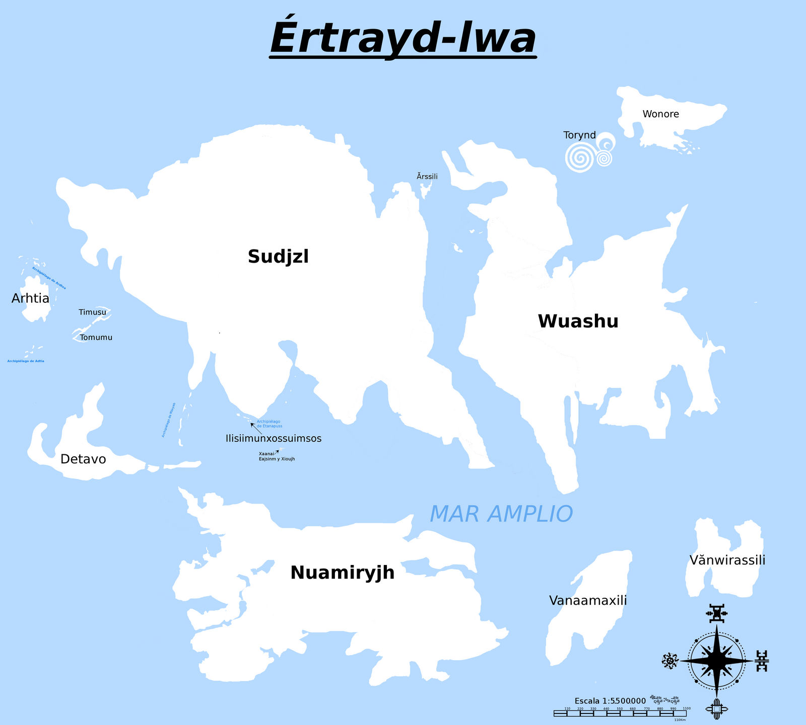 Mapa de Ertrayd-lwa