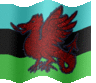 Nussuluima dragon flag small by Jakeukalane