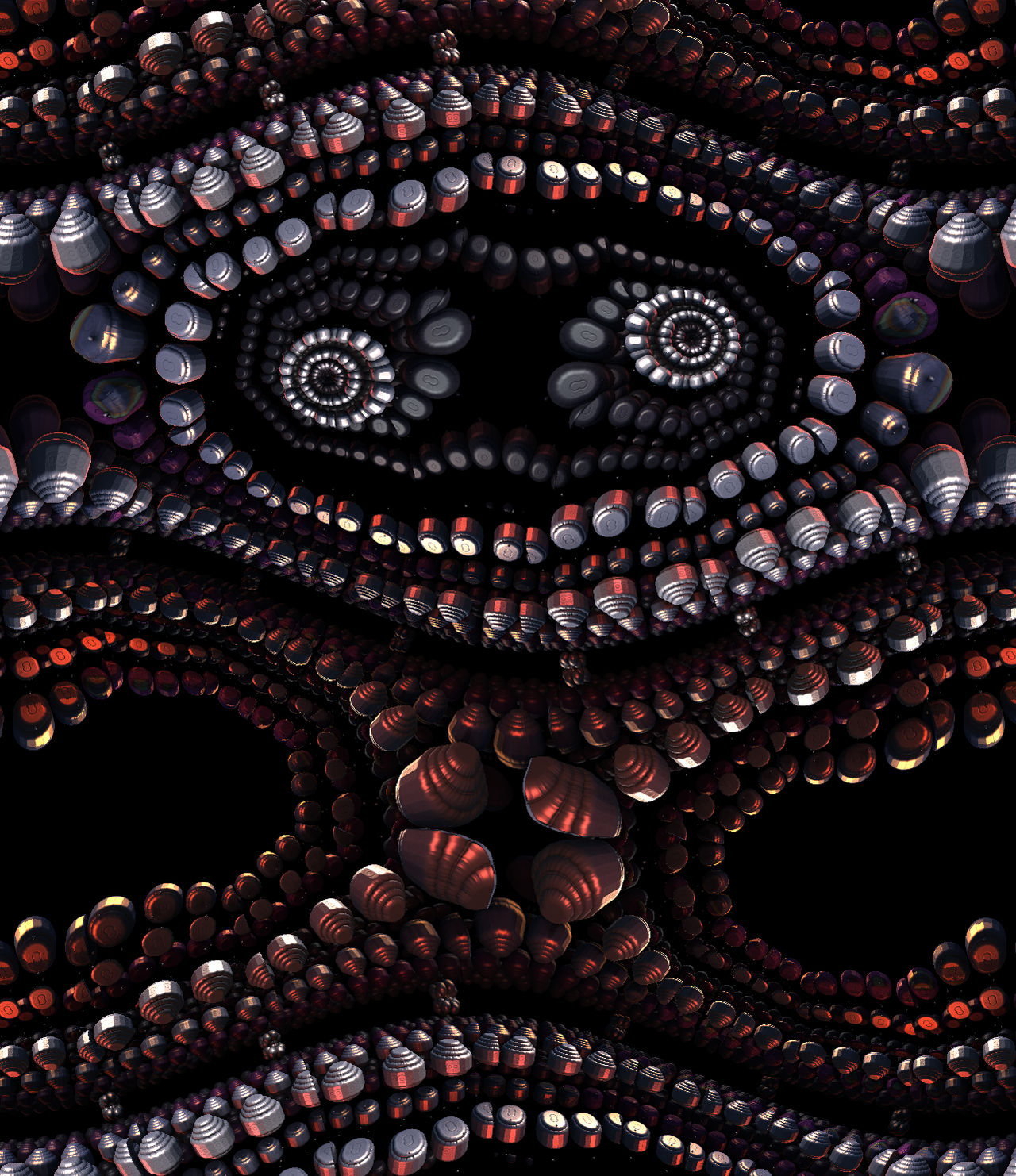 A confused fractal creature