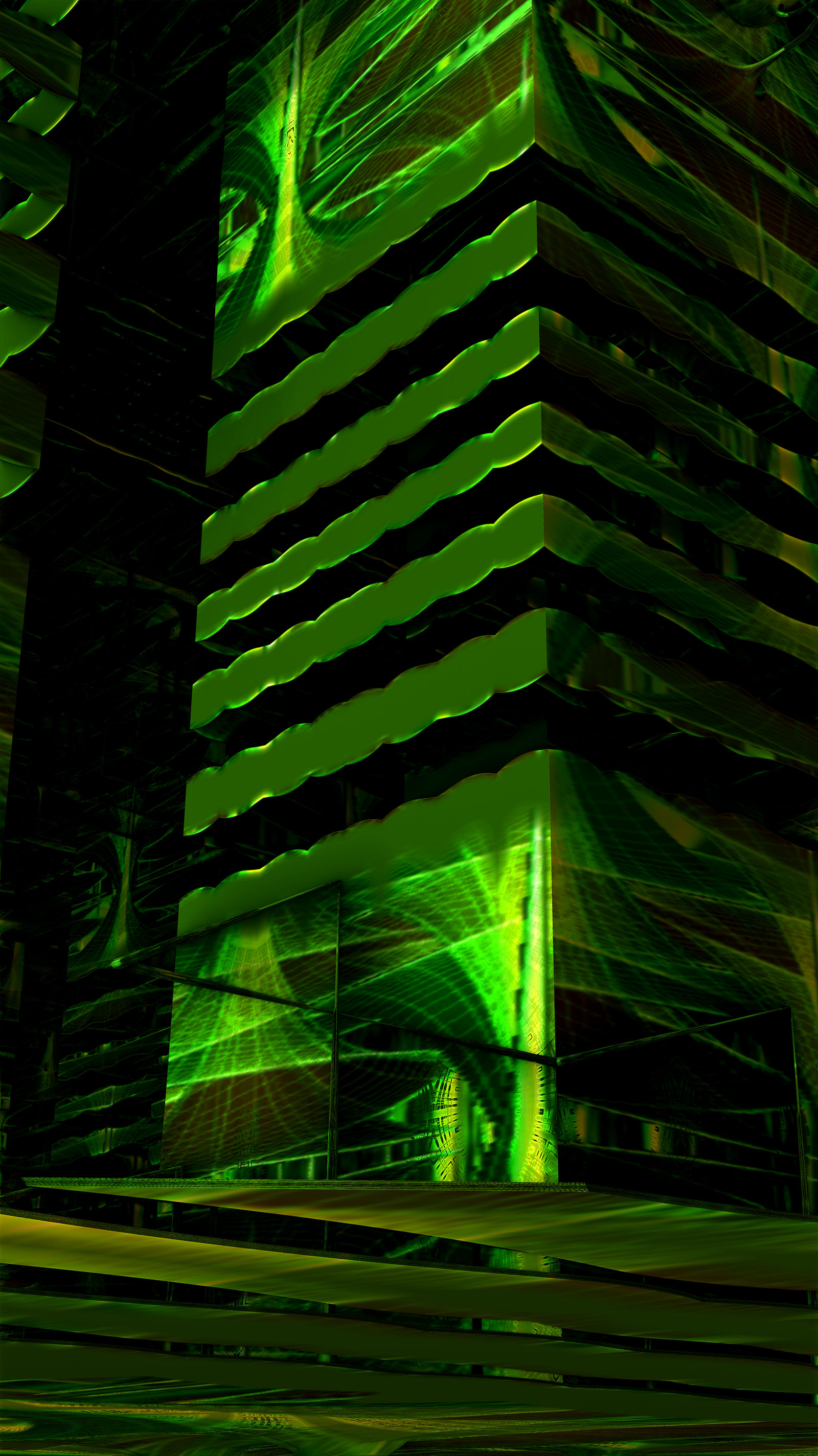 Rascacielos Interplanar III by Jakeukalane