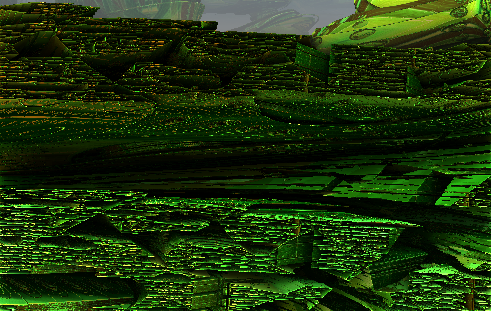 I was bored and bit a fractal lettuce