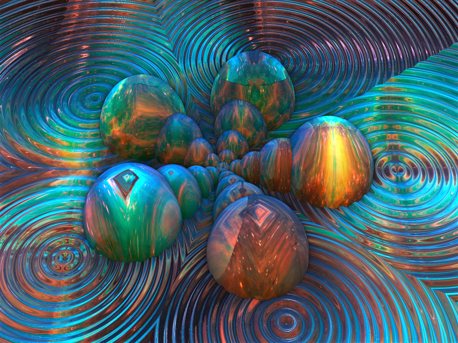 Flow of Universes - 3D version (phung B #1)