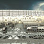 Fractal city in modern times (industrial sector)