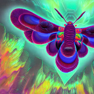 A mutant moth