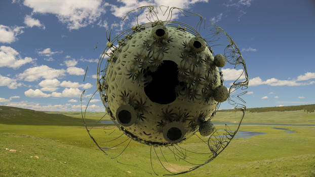 Criatura fractal del pantano