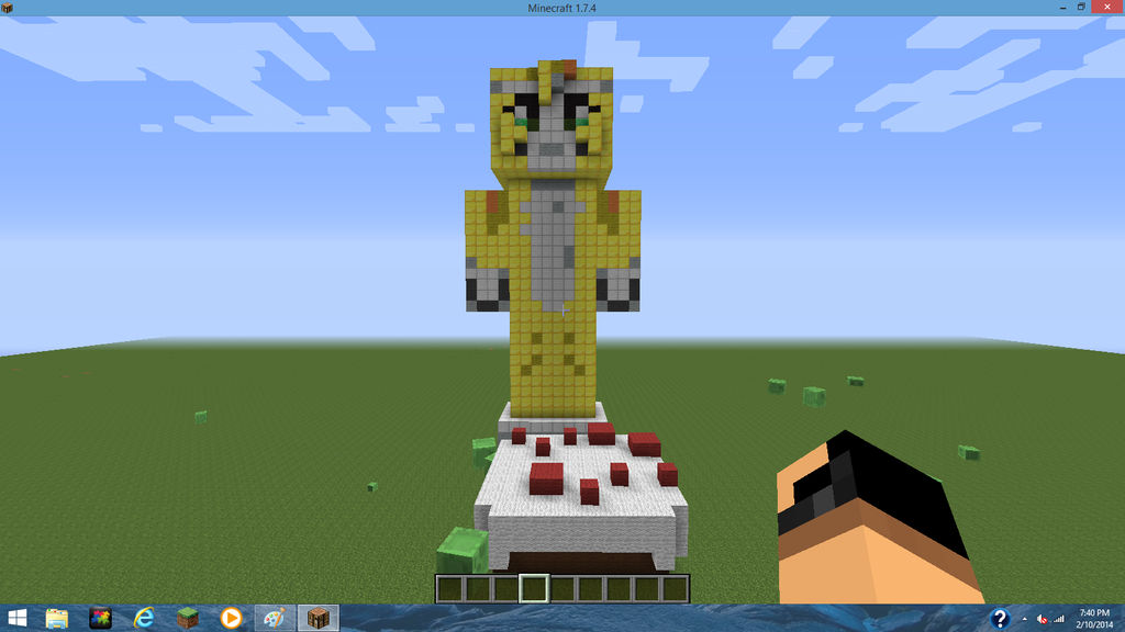 Stamp Minecraft Build Minecraft Youtuber Build: StampyLongHead by AskPoookeWhutX on DeviantArt