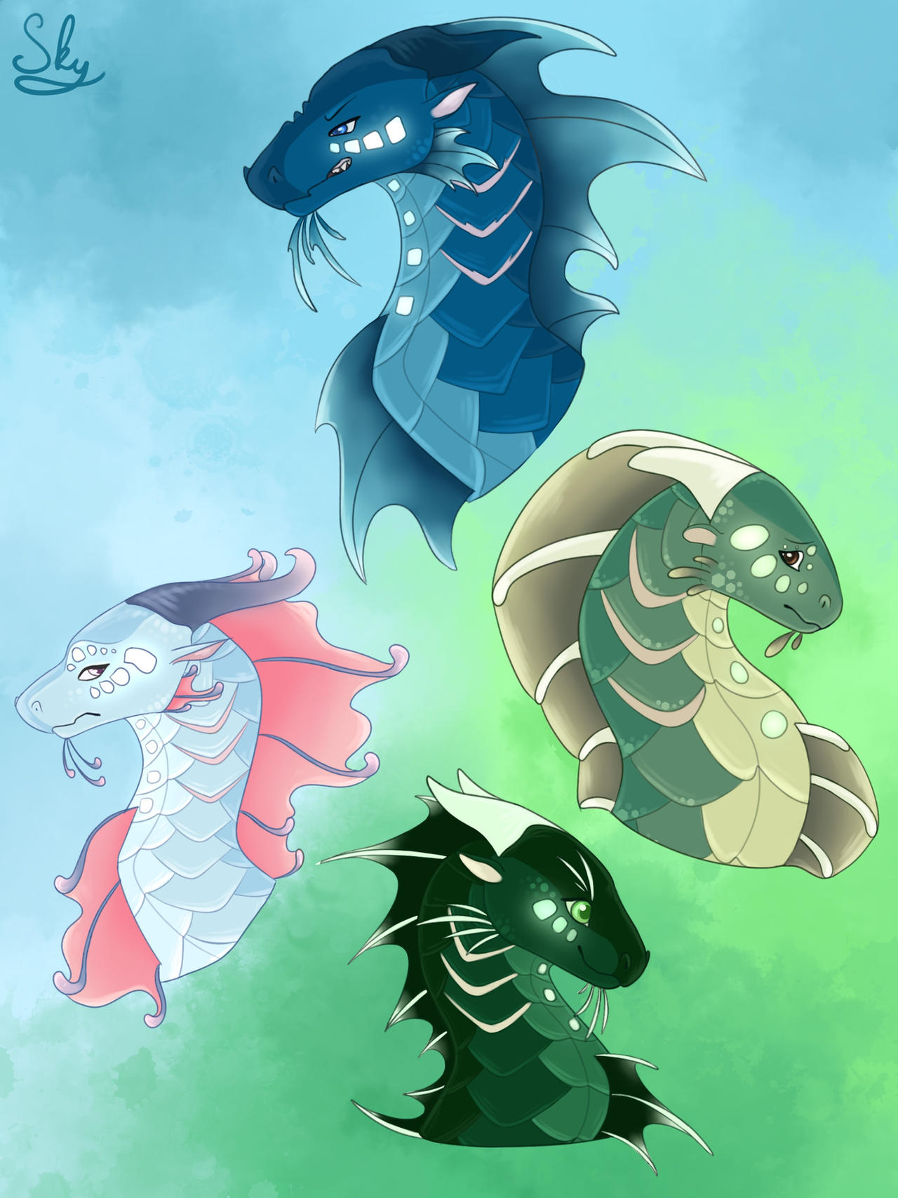 Seawing Designs Wings Of Fire By SkydancerDraws On DeviantArt seawing-designs-wings-of-fire-by-skydancerdraws-on-deviantart