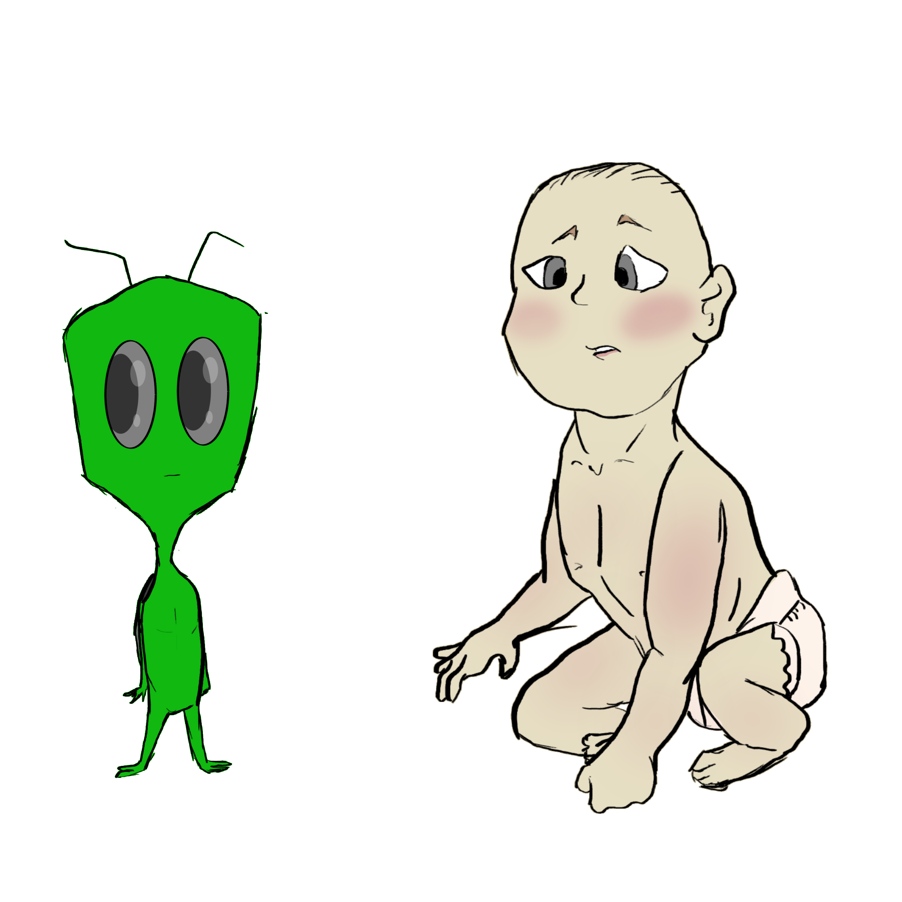 Baby Alien Rival Baby Alien Ref Sheet by War-in-the-Pacific on DeviantArt